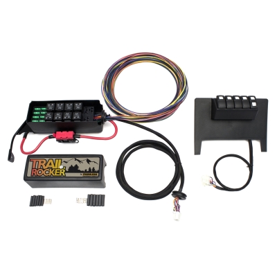 Painless Wiring Trail Rocker Accessory Control System (Black) - 57000